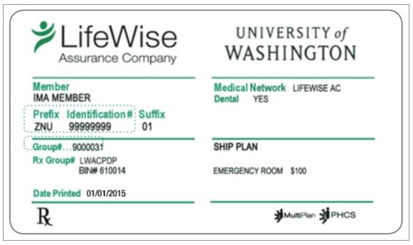LifeWise Insurance Card